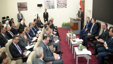 اجتماع وزير التموين مع مديري المديريات