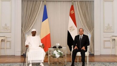 الرئيس السيسي ونظيره التشادي