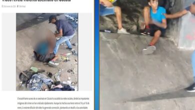 صور من فيديو واقعة القتل بكولومبيا