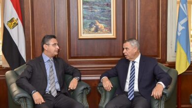 وزير التموين مع محافظ الإسكندرية