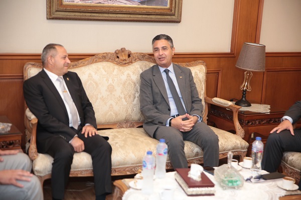 وزير التموين ومحافظ بورسعيد
