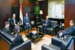 وزير الاستثمار مع وفد شركة انكوردج للاستثمارات