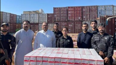 الجمارك الباكستانية تحبط محاولة تهريب مخدرات تقدر بملايين الدولارات