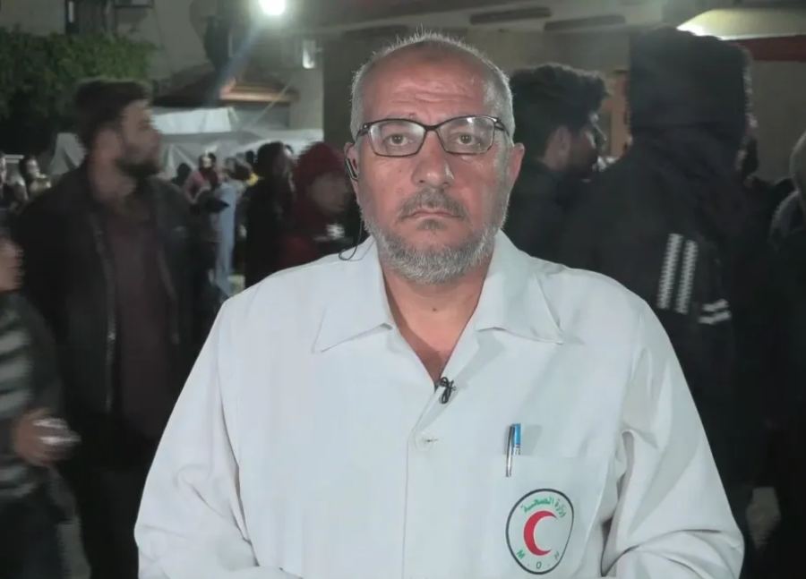 الدكتور خليل دقران -المتحدث باسم وزارة الصحة الفلسطينية