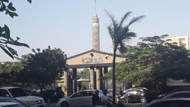 حريق نادي القضاه