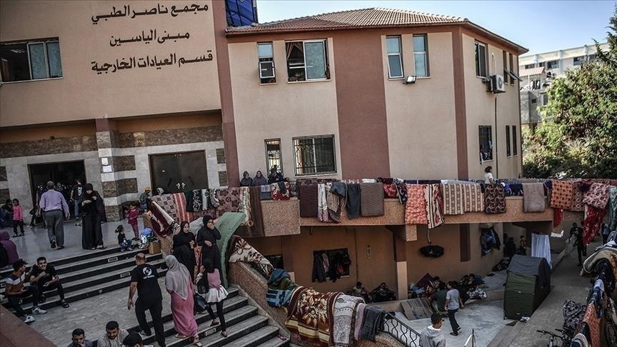 استهداف الاحتلال الإسرائيلي للطواقم الطبية والإعلامية في مجمع ناصر الطبي