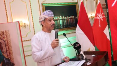 السفير عبدالله بن ناصر الرحبي سفير سلطنة عٔمان في القاهرة
