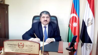 د. سيمور نصيروف رئيس الجالية الأذربيجانية بمصر