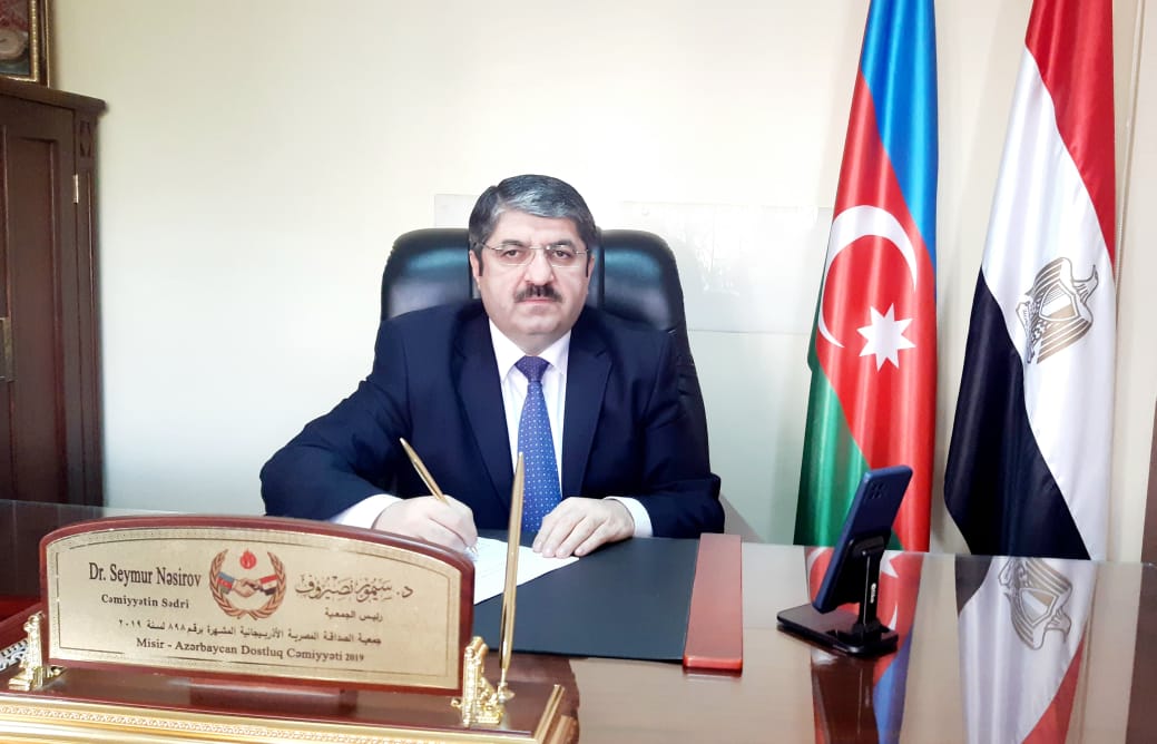 د. سيمور نصيروف رئيس الجالية الأذربيجانية بمصر
