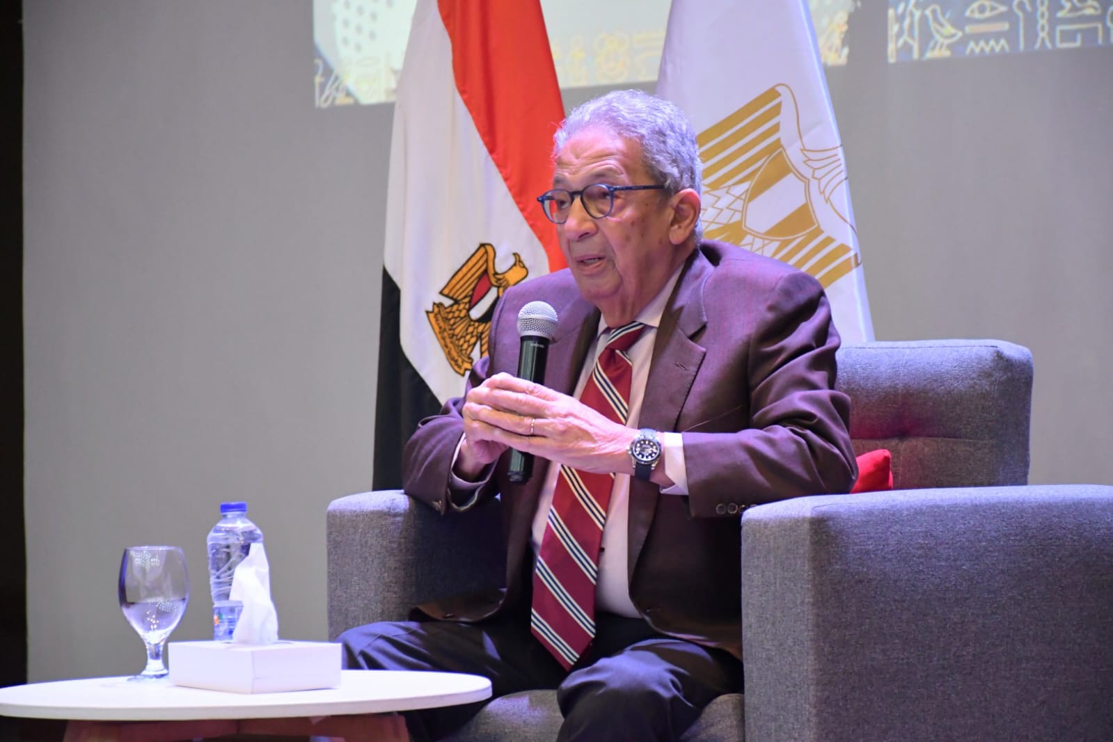 عمرو موسى، الأمين العام الأسبق لجامعة الدول العربية ووزير الخارجية الأسبق