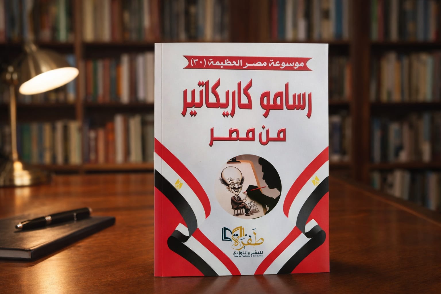 كتاب "رسامو كاريكاتير من مصر"