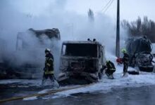 القصف الروسي على كييف 24 يناير 2026