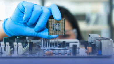 رقاقة إلكترونية