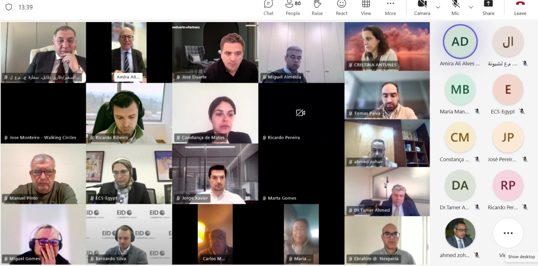 مشاركة مجموعة من الشركات بالندوة 