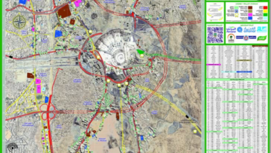 الخرائط الارشادية : خريطة الحرم المكي