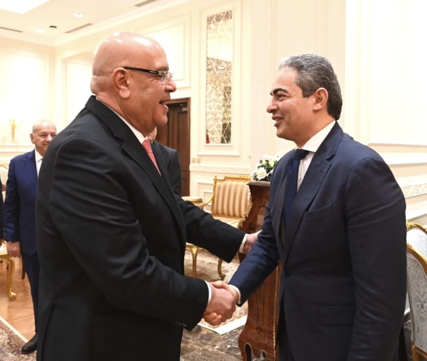 المستشار /هشام بدوي رئيس مجلس النواب يستقبل النائب الدكتور طارق سعده نقيب الإعلاميين