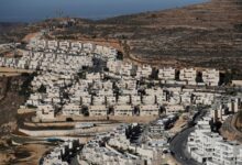 إحدي المستوطنات الإسرائيلية بالضفة الغربية