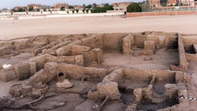 من الكشف الأثري