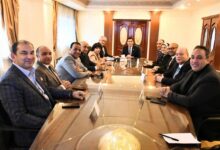 وزير الشباب والرياضة خلال لقاء اللجنة البارالمبية المصرية لمتابعة خطط إعداد الأبطال البارالمبيين