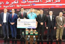 ختام دوري مراكز الشباب لكرة اليد بحضور وزير الشباب والرياضة في صالة حسن مصطفى