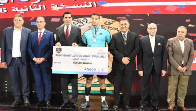 ختام دوري مراكز الشباب لكرة اليد بحضور وزير الشباب والرياضة في صالة حسن مصطفى