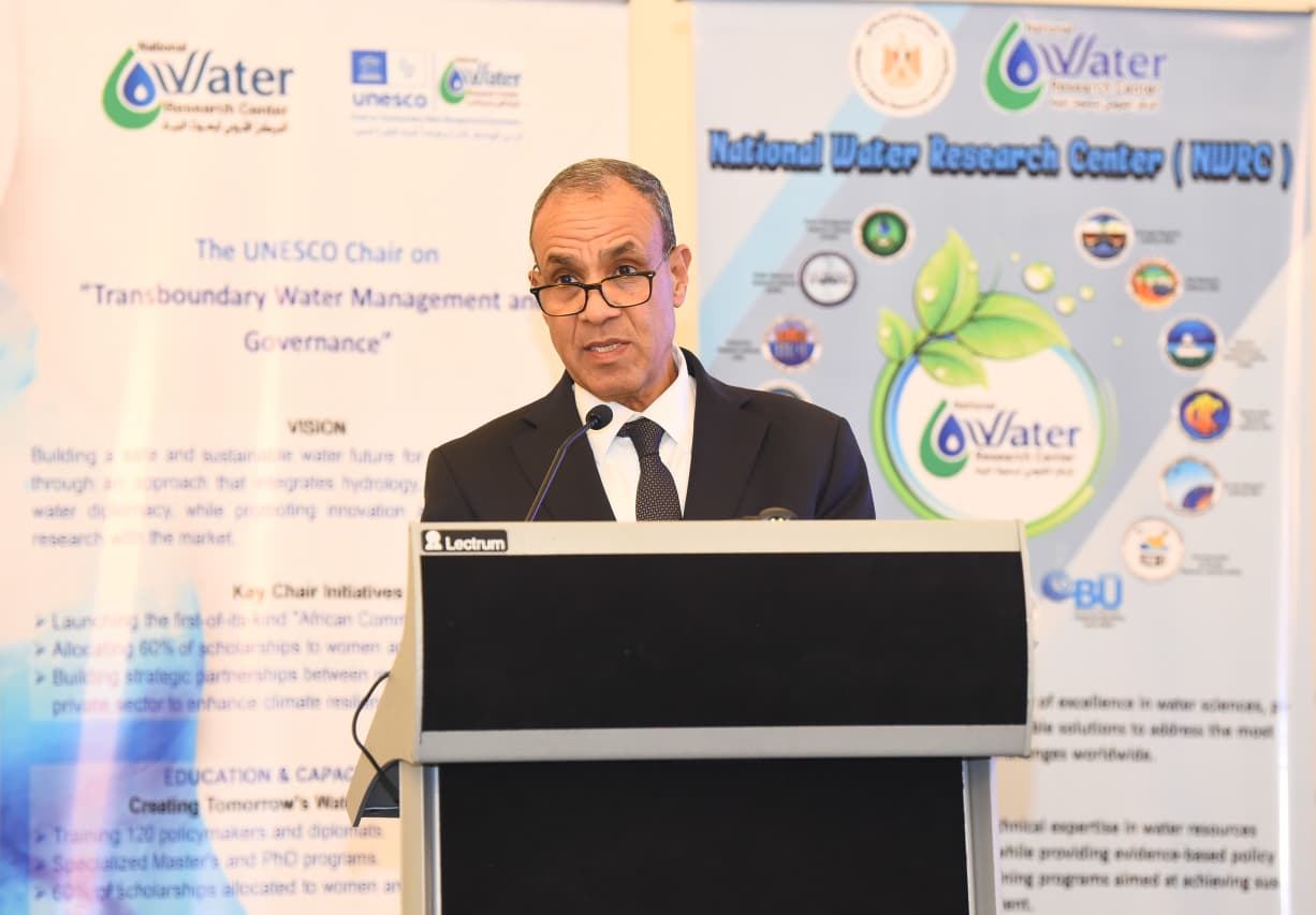 مشاركة وزير الخارجية ووزير الري في توقيع كرسي اليونسكو للمياه