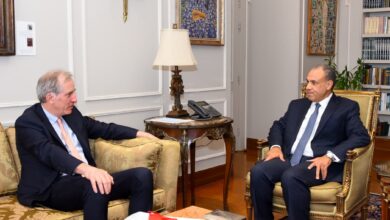 لقطات من لقاء وزير الخارجية الدكتور بدر عبد العاطي مع الممثل الأوروبي لبحث مستجدات مسار السلام في فلسطين وتطورات الأوضاع في غزة والضفة.