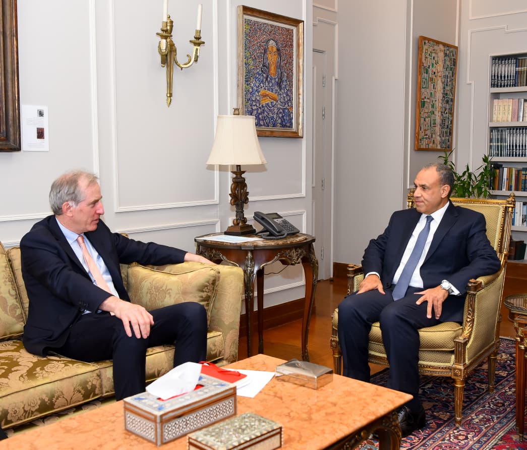 لقطات من لقاء وزير الخارجية الدكتور بدر عبد العاطي مع الممثل الأوروبي لبحث مستجدات مسار السلام في فلسطين وتطورات الأوضاع في غزة والضفة.