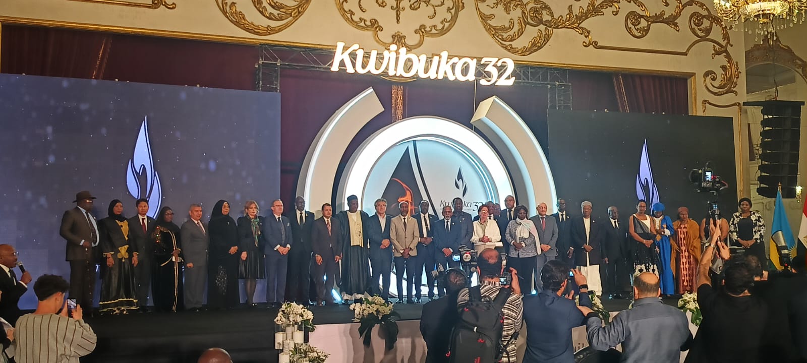 لقطات من مشاركة الاتحاد الدولي لرجال الأعمال في إحياء ذكرى إبادة رواندا الجماعية بحضور دبلوماسي رفيع لتعزيز قيم التسامح والتنمية المستدامة.