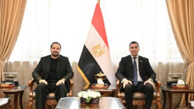 لقطات من لقاء وزير الشباب والرياضة مع الرئيس التنفيذي لشركة MBG لبحث مبادرات بناء الإنسان المصري وتعظيم الاستفادة من إمكانات القطاع الخاص.