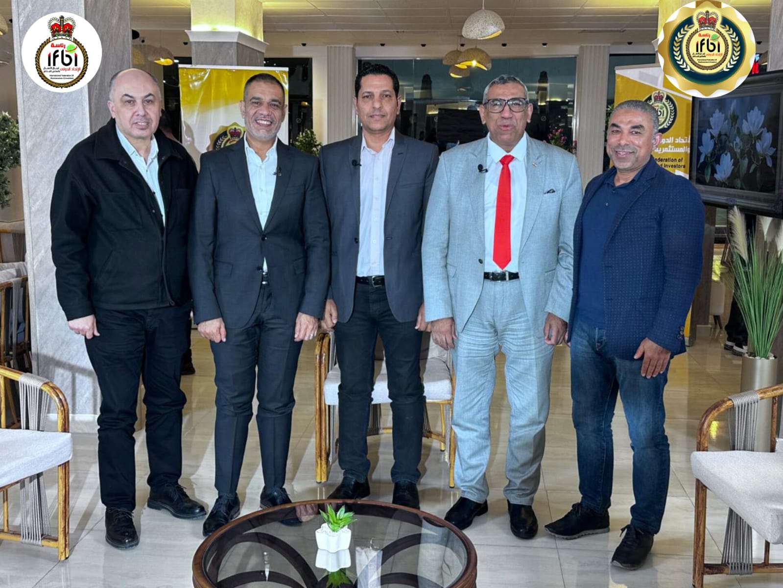 جانب من صالون بيت الصناعة لمناقشة تأهيل العمالة المصرية وتصديرها للخارج وفتح آفاق استثمارية جديدة في القارة الأفريقية بمشاركة خبراء الصناعة.