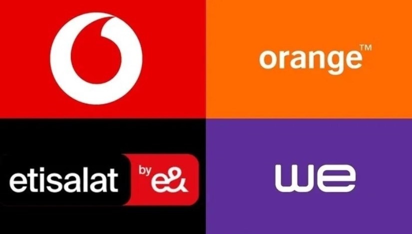 شركات المحمول الأربع في مصر