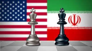 إيران ضد أمريكا تعبيرية